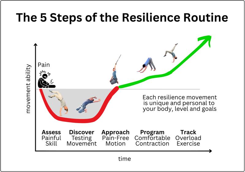 The 5 Steps of the Resilience Routine: Assess, Discover, Approach, Program, Track
